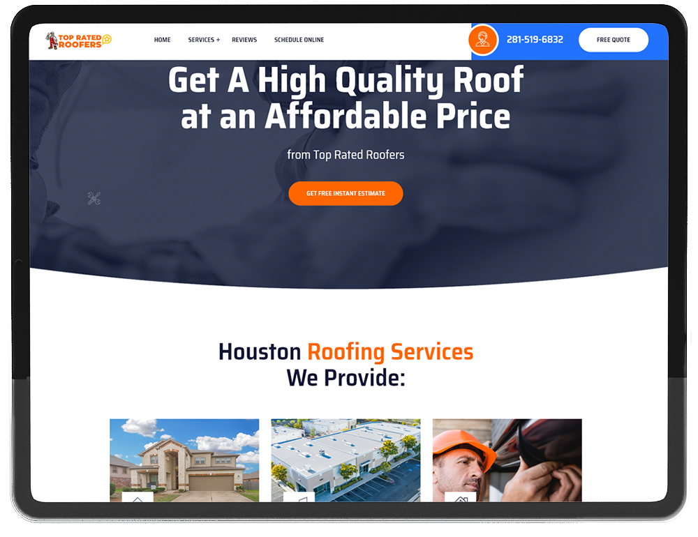 Top Rated Website Design Example